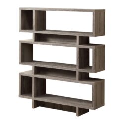 Etagere Bookcase 4 Tier For Office - Taupe