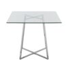 Cosmo - Contemporary Square Dining Table Legs - Clear - Image 4