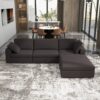 Cecilia - Modular Corner Sectional, Modern Sofa - Gray - Image 10