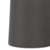 Hughes - Cast Aluminum Side Table - Black - Image 8
