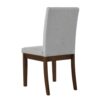 Back Dining Chair (Set of 2) - Light Gray - Image 4