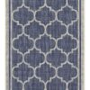 Sunshine - 5'3" X 7'3" Indoor, Outdoor Area Rug Polypropylene - Blue - Image 3