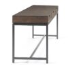 Banting - Mid Century Wide Desk - Walnut Brown - Image 3