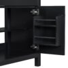 30" Bathroom Vanity With Sink And Soft Close Doors - Black - Image 15