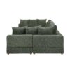 Haven - 6 Piece Modular Sectional - Green - Image 4