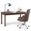 Monroe - Desk - Distressed Charcoal Brown - Image 11