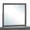 Glasgow - Mirror With Design And Low Distortion Glass - Gray - Image 4