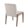 Carmen - Contemporary Chair (Set of 2) - White Washed / Beige - Image 4