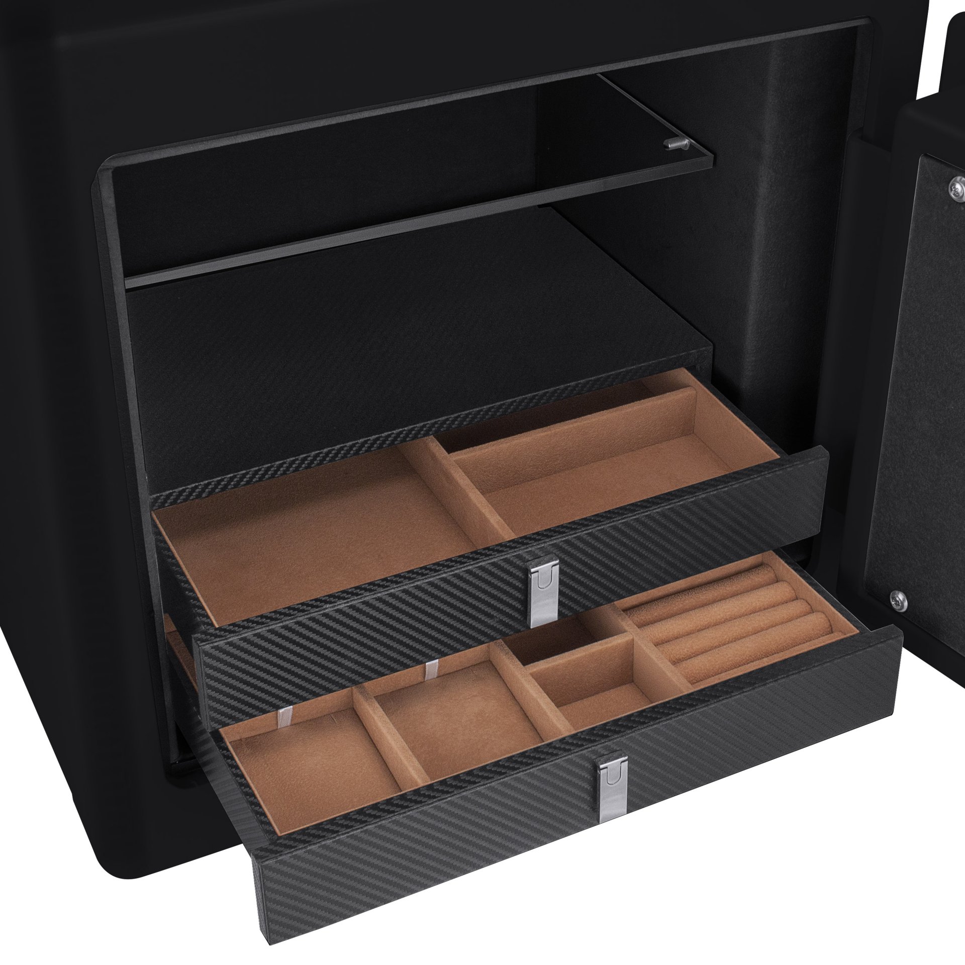 1.01 Cubic Ft Jewelry Safe V2 - Black - Image 6