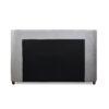 Manhattan - Shelter King Platform Bed Frame - Opal Gray - Image 7