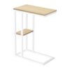 Accent Table, C - Shaped, Contemporary & Modern - Natural - Image 4