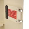 0.82 Cubic Ft Biometric Wall Safe - Beige - Image 10