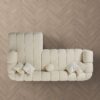 Beatrice - Modern Tufted Right Sectional Sofa - Ivory - Image 13