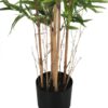 50" Tall, Artificial Plant, Bamboo Tree, Indoor, Faux, Fake, Floor, Greenery, Potted, Decorative - Green / Black - Image 2