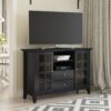 Acadian - Tall TV Media Stand - Black - Image 8