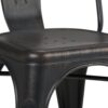 Fletcher - Dining Side Chair (Set of 2) - Distressed Black / Copper - Image 7