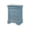 Louis Phillipe - 3 Drawer Nightstand - Teal - Image 6