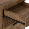 File Cabinet Rolling Mobile Storage Drawers Printer Stand For Office - Brown - Image 7