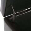 Hamilton - Storage Ottoman - Coffee Brown - Image 7