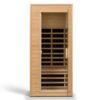 Hemlock - 1 Person Far Infrared Roof Embedded Indoor Sauna Room - Natural - Image 5