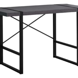 Computer Desk For Home Office, Laptop, Contemporary - Gray