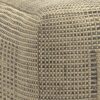 Delilah - Square Woven Pouf - Natural - Image 4