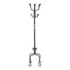 Coat Rack, Hall Tree, Free Standing, 8 Hooks, Entryway, Transitional - Black - Image 3