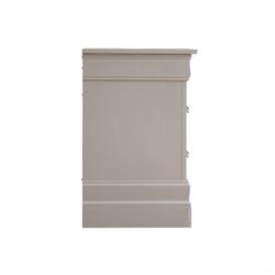 Lorana - Modern Nightstand - Silver Champagne