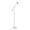 Marcel - Contemporary / Glam Floor Lamp - Nickel / Clear / Frosted - Image 4