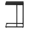 Accent Table, C - Shaped, Modern, Versatile Use - Black - Image 3
