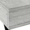 Accent Console Table For Entryway, Storage Drawer, Contemporary & Modern - Gray - Image 6