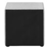 Nightstand, Storage Drawer, Upholstered, Elegant Design, Transitional - Gray - Image 5