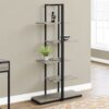 Bookshelf, Bookcase, Etagere, 5 Tier, Office, Contemporary & Modern - Taupe - Image 3