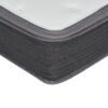 12'' Queen Size Hybrid Mattress In A Box, Plush Gel Memory Foam Mattress Top With Pocket Coil Base - Gray / White - Image 5