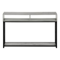 Accent Console Table For Entryway, Modern - Gray