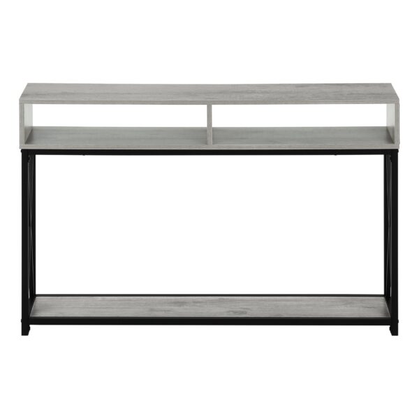 Accent Console Table For Entryway, Modern - Gray