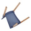 Single Chairs With A Design Combining Modern And Traditional Elements, Durable And Comfortable (Set of 4) - Gray Blue - Image 7