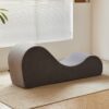 Solace - Chaise Lounge Chair Relaxation, Ergonomic Design With Soft Yet Firm High Density Foam Core, Removable Machinewashable Cover - Gray - Image 13