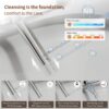Smart Toilet Bidet Combo With Foot Sensor, LED Display, Heated Seat And Airflow, Ceramic - White - Image 8