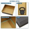 Shower Niche With Seamless Welding - Gold - Image 7