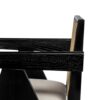 Chandigarh - Farmhouse Style Cane Upholstered Dining Chairs (Set of 2) - Black / Natural - Image 12