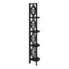 Bookshelf, Bookcase, Etagere, Corner, 4 Tier, For Office, Transitional - Espresso - Image 4