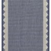 Sunshine - 2'7" X 7'3" Polypropylene, Indoor, Outdoor Area Rug - Blue - Image 2
