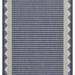Sunshine - 5'3" X 7'3" Indoor, Outdoor Area Rug - Blue