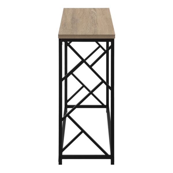 Accent Console Table For Entryway, Contemporary - Taupe
