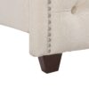 Marcella - Queen Upholstered Shelter Headboard Bed Set - Sky Neutral Beige - Image 7