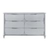 Laura - Dresser With Spacious Drawers - Silver - Image 6