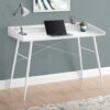 Computer Desk For Home Office, Laptop, Storage Shelves, Convenient Design - White - Image 9