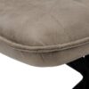 Dining Chair, Side, Upholstered For Dining Room, Contemporary & Modern (Set of 2) - Taupe - Image 8