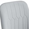Modern Dining Chairs With Light Cushions And Metal Legs (Set of 4) - Light Gray - Image 8
